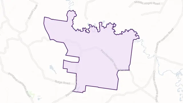 Paschendale Area Boundary Map