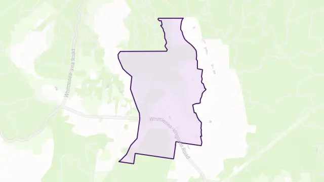 Pheasant Creek Area Boundary Map