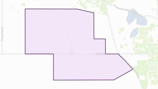 Pira Area Boundary Map