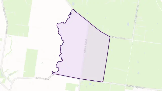 Plumpton Area Boundary Map