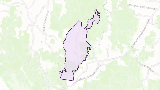Porcupine Ridge Area Boundary Map