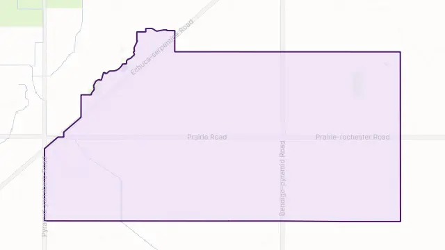 Prairie Area Boundary Map