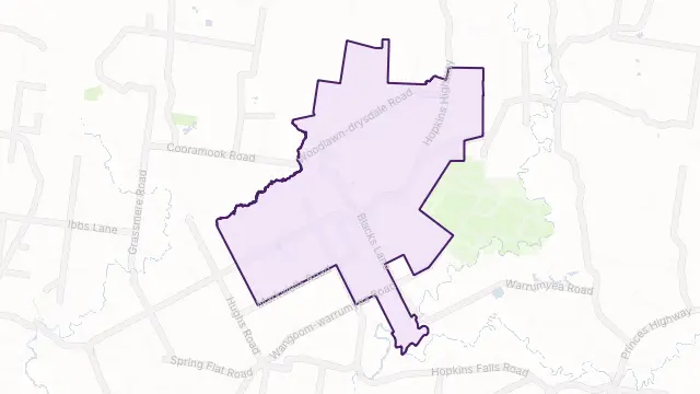 Purnim Area Boundary Map
