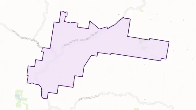 Ranceby Area Boundary Map