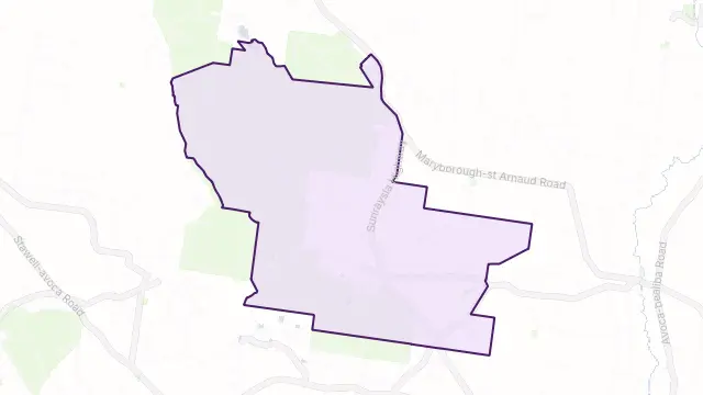Redbank Area Boundary Map