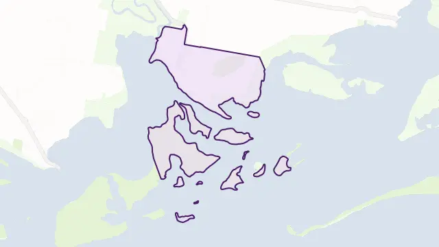 Robertsons Beach Area Boundary Map