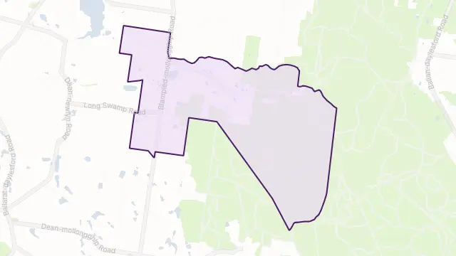 Rocklyn Area Boundary Map