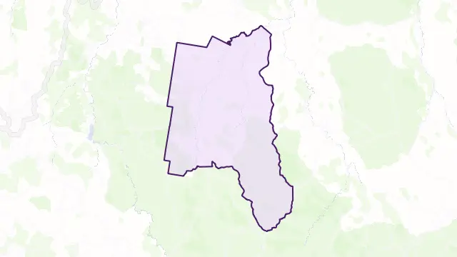 Rose River Area Boundary Map