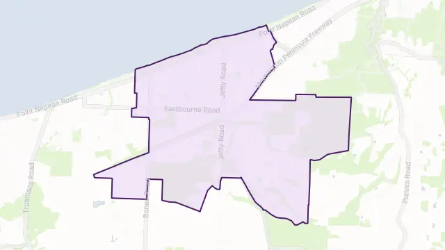 Rosebud Area Boundary Map