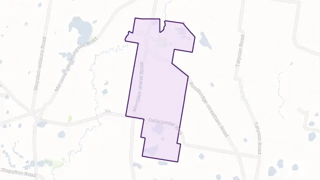 Rossbridge Area Boundary Map