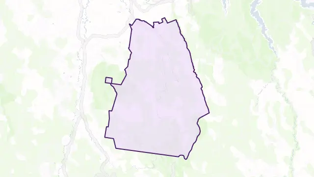 Rubicon Area Boundary Map