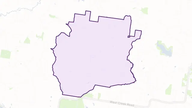 Ryanston Area Boundary Map