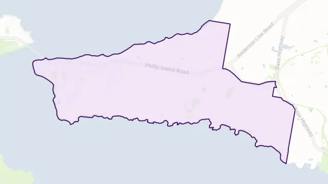 San Remo Area Boundary Map