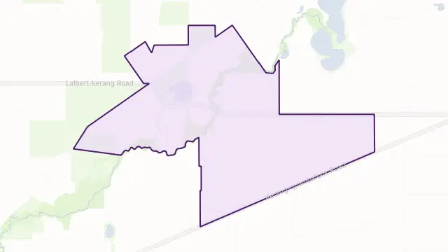 Sandhill Lake Area Boundary Map