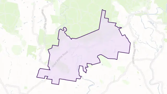 Sarsfield Area Boundary Map