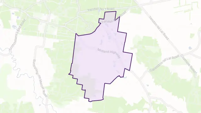 Scotsburn Area Boundary Map