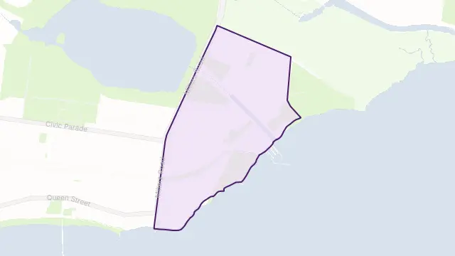 Seaholme Area Boundary Map