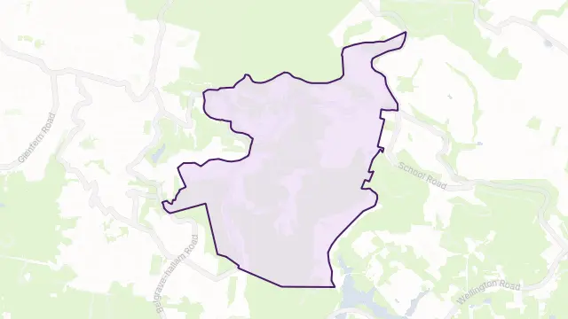 Selby Area Boundary Map