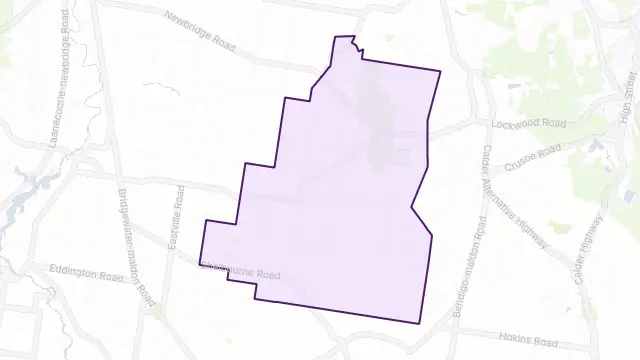 Shelbourne Area Boundary Map