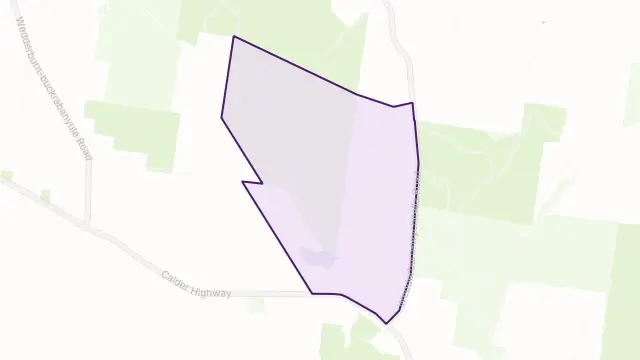 Skinners Flat Area Boundary Map