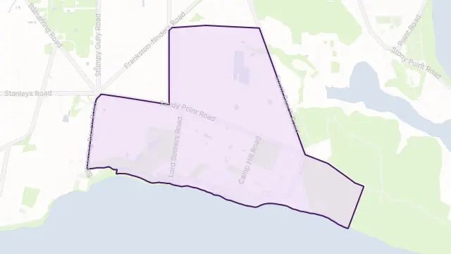Somers Area Boundary Map