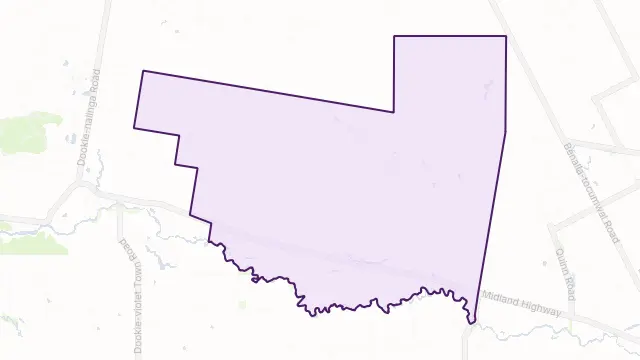 Stewarton Area Boundary Map