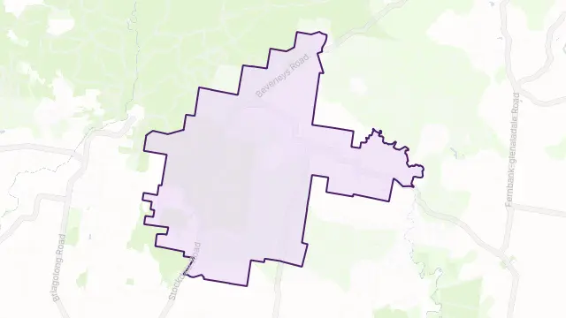 Stockdale Area Boundary Map