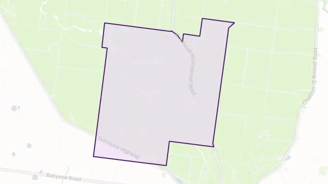 Sutherland Area Boundary Map