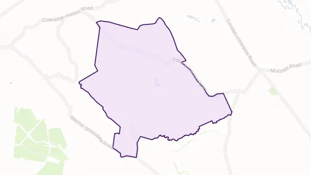 Tahara West Area Boundary Map