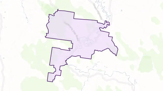 Tallandoon Area Boundary Map