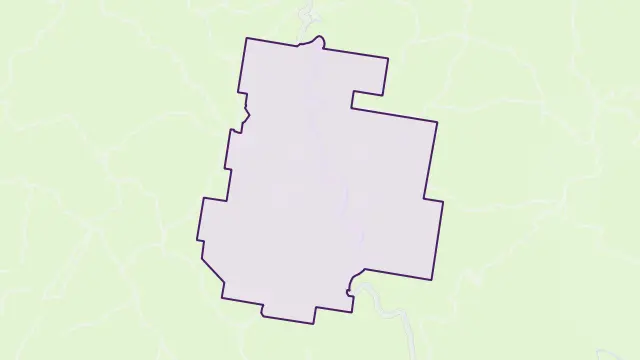 Tambo Crossing Area Boundary Map