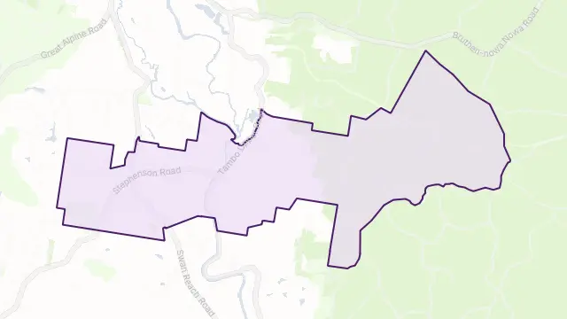 Tambo Upper Area Boundary Map