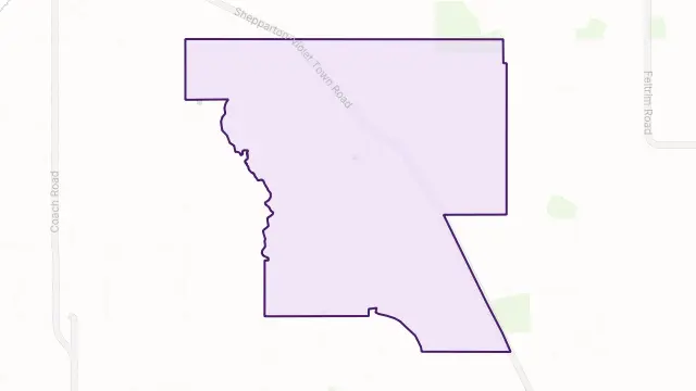Tamleugh North Area Boundary Map