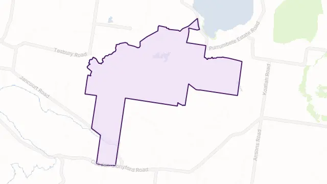 Tandarook Area Boundary Map