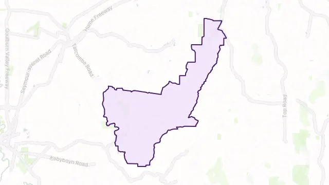 Tarcombe Area Boundary Map