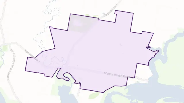 Tarraville Area Boundary Map