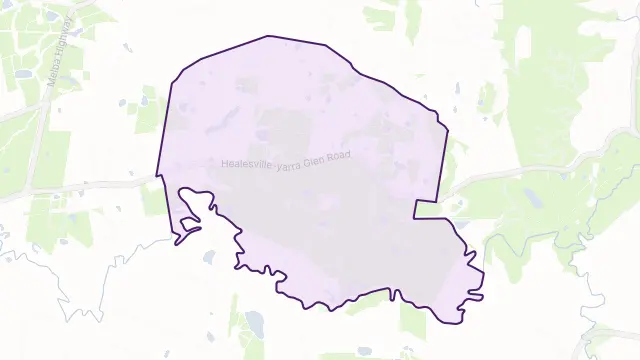 Tarrawarra Area Boundary Map