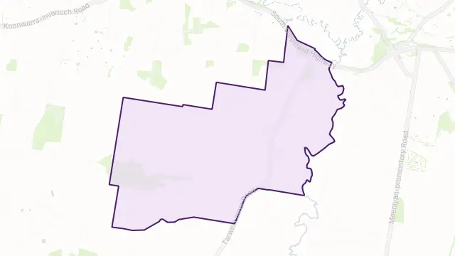 Tarwin Area Boundary Map