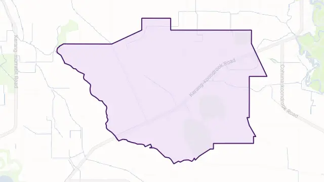 Teal Point Area Boundary Map
