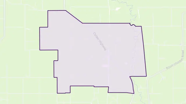 Teddywaddy Area Boundary Map