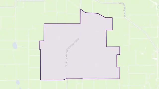 Teddywaddy West Area Boundary Map