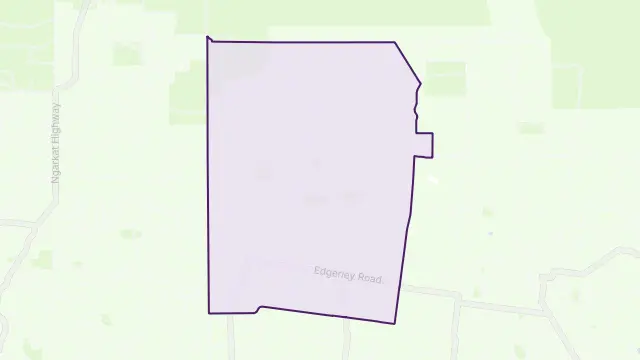 Telopea Downs Area Boundary Map