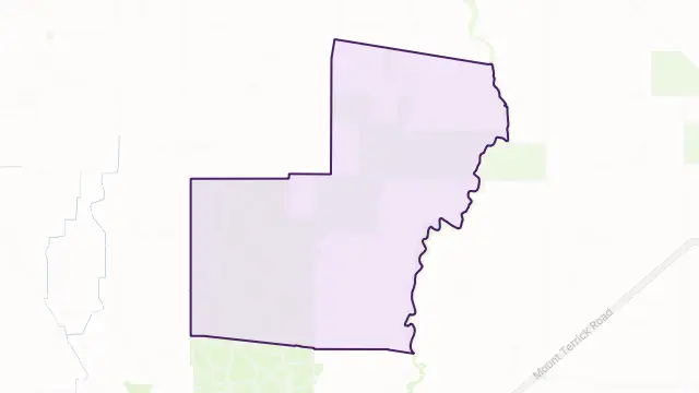 Terrick Terrick Area Boundary Map