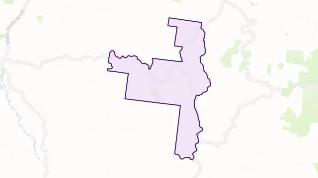 Tetoora Road Area Boundary Map