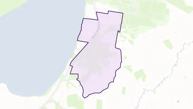 The Gurdies Area Boundary Map