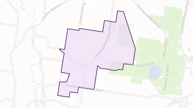 The Sisters Area Boundary Map