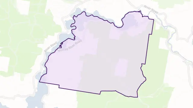 Thologolong Area Boundary Map
