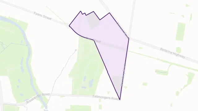 Thomson Area Boundary Map