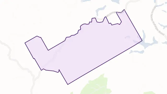 Thorpdale South Area Boundary Map