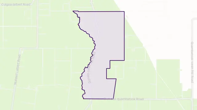 Tittybong Area Boundary Map